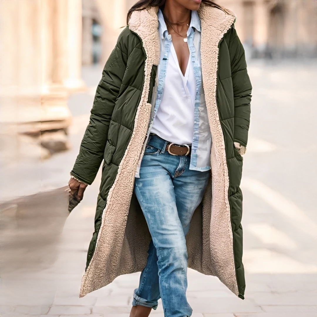 Hazel - Manteau enveloppant et agréable
