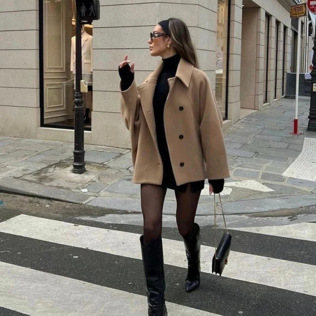 Hannah - Manteau ample élégant et chaud