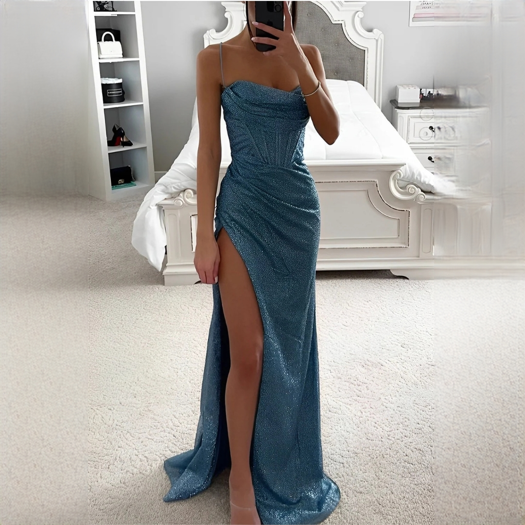 Nigella - Longue robe de soirée élégante