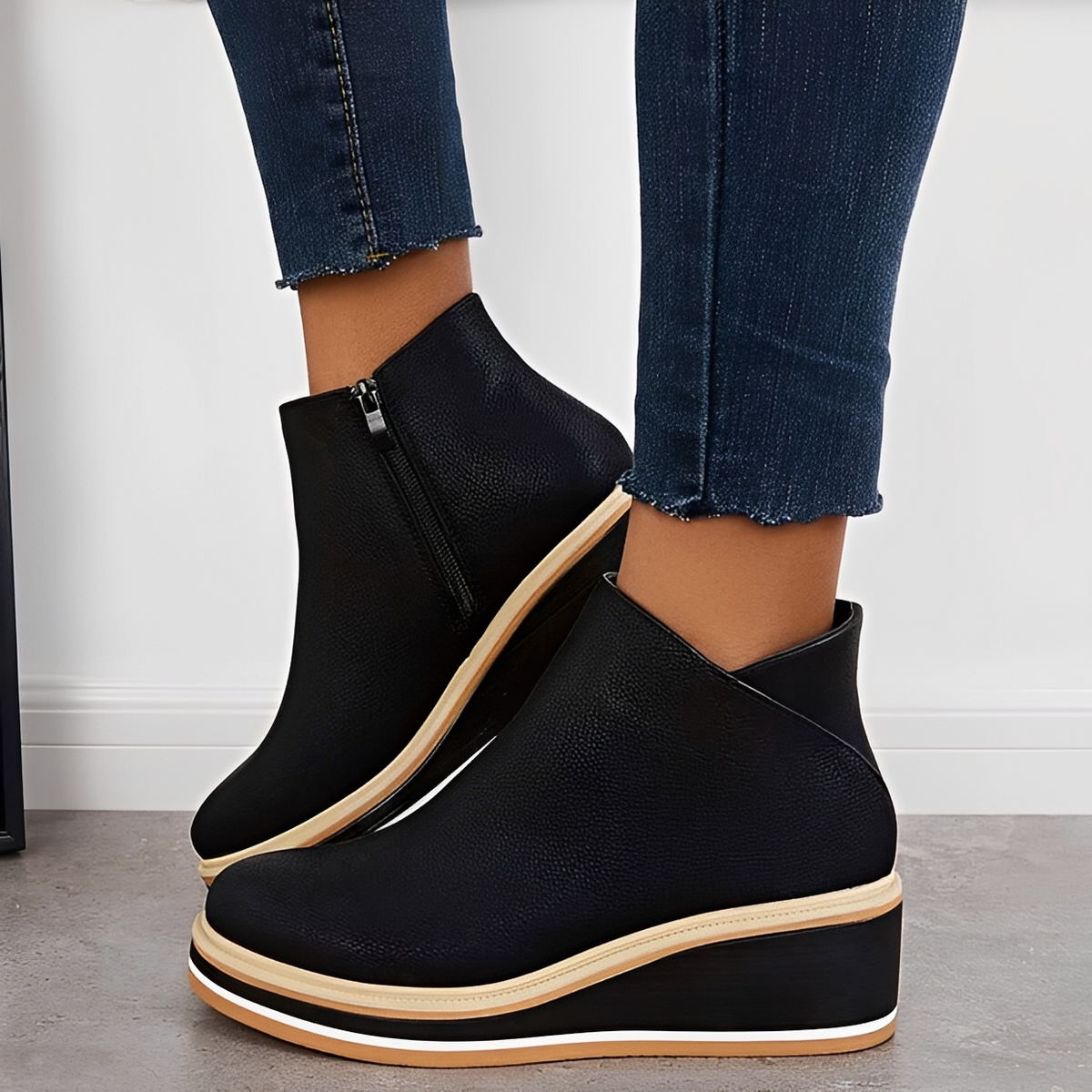 Nicole - Bottines chics et décontractées