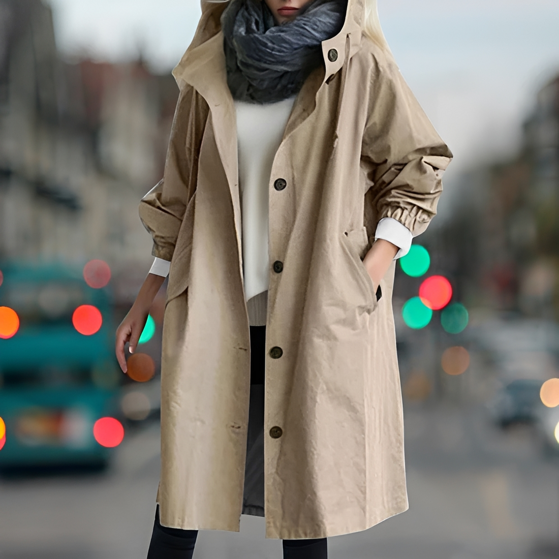Ezza - Manteau imperméable élégant et confortable