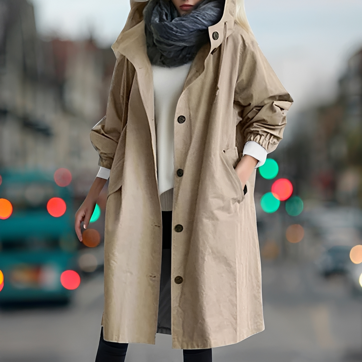 Ezza - Manteau imperméable élégant et confortable