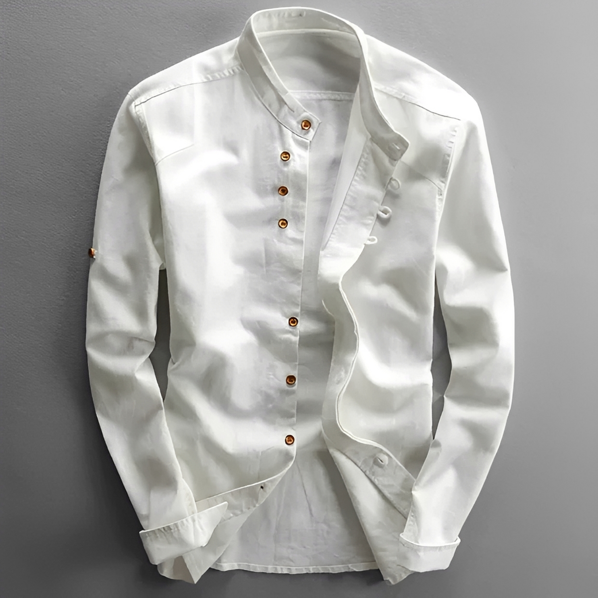Oscar - Chemise classique avec patte de boutonnage