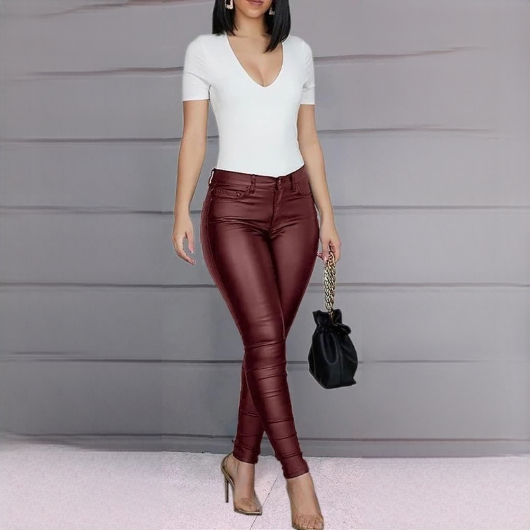 Dina - Pantalon slim-fit élégant et chic