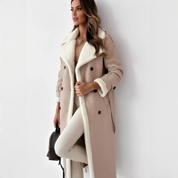 Sally - Manteau long élégant et confortable