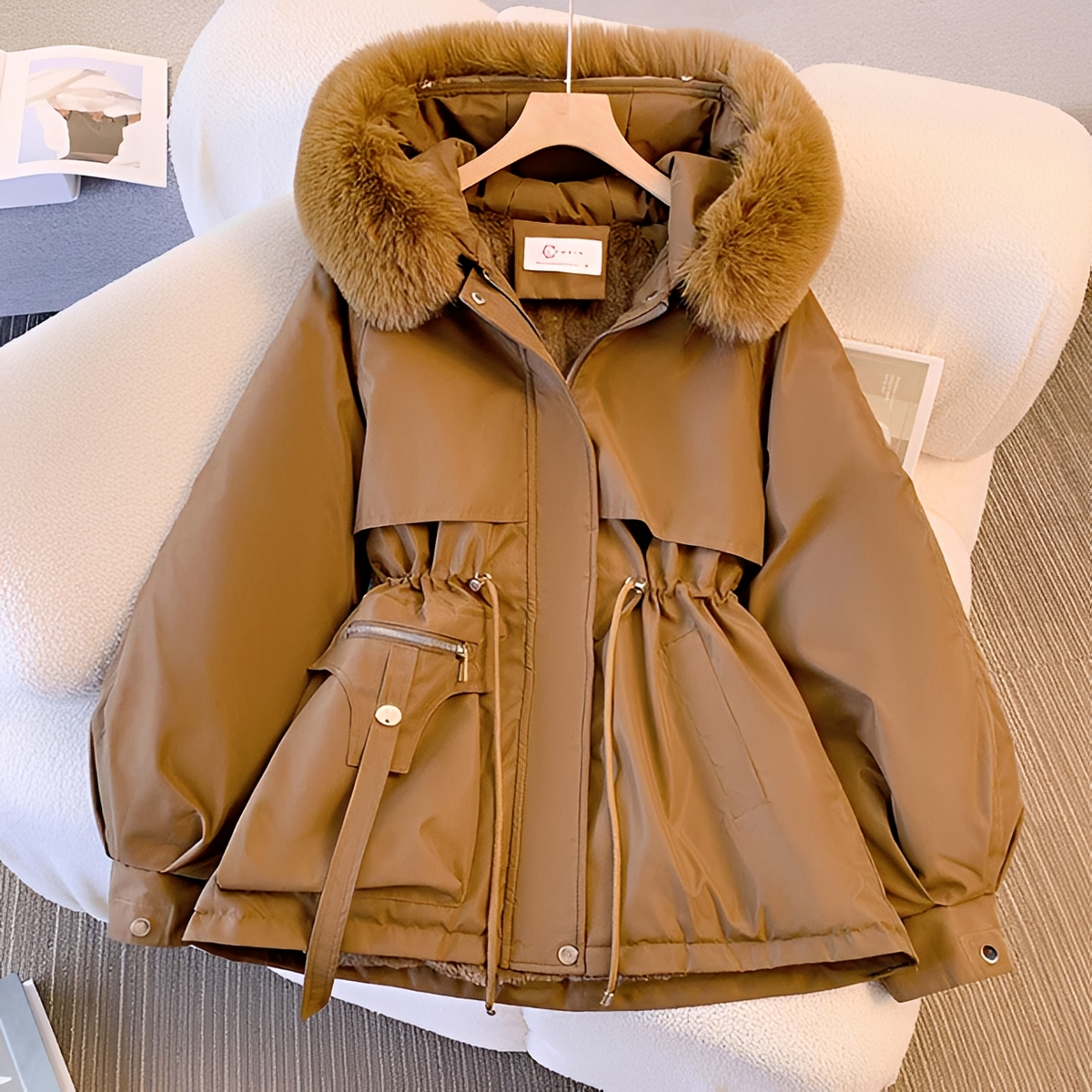 Rosita - Manteau élégant, chaud et agréable