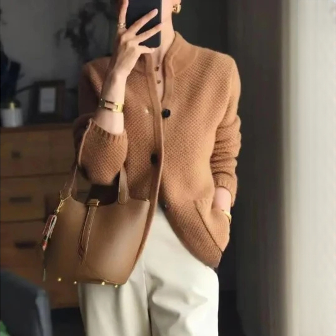 Evelyn - Blazer élégant et moelleux