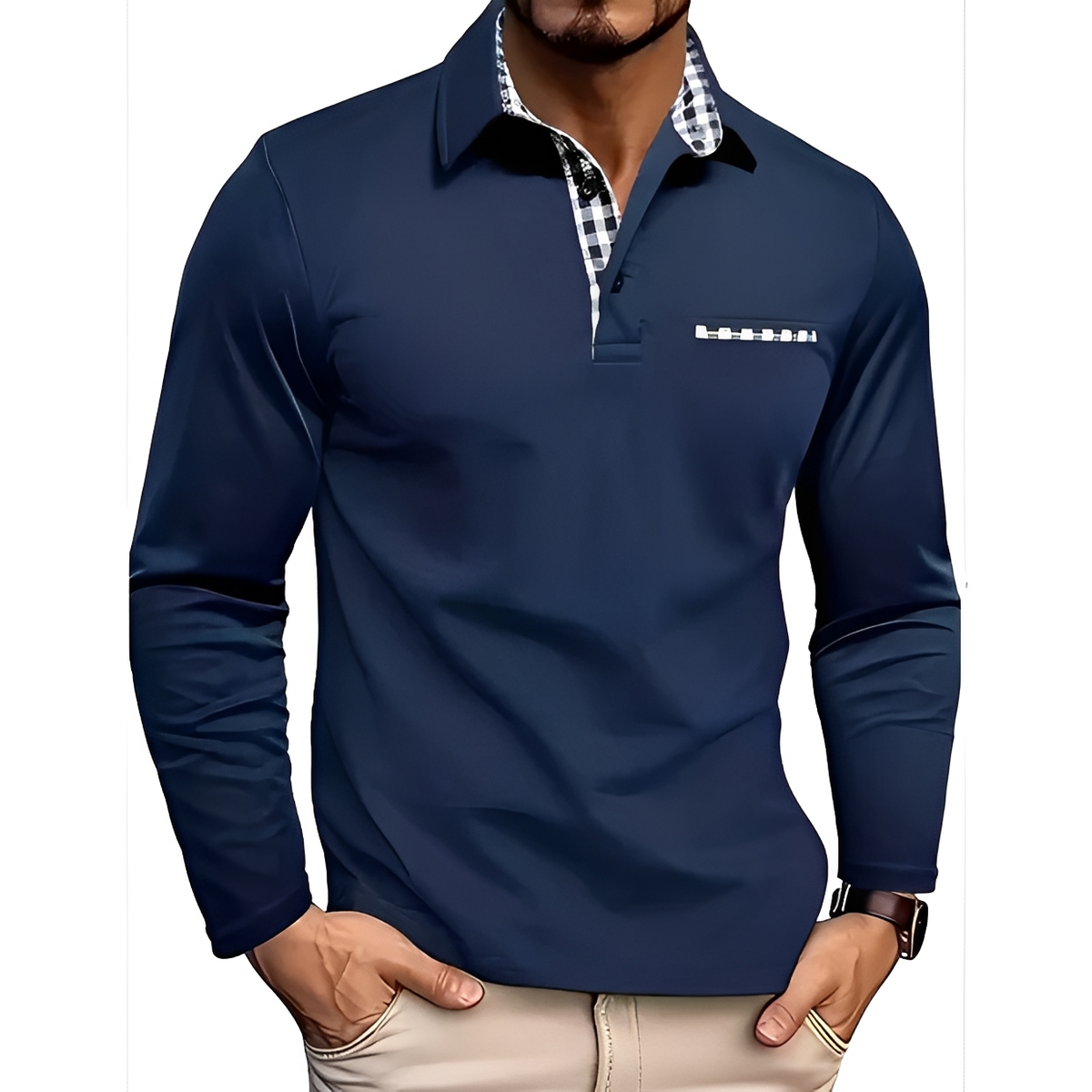 Shael - Chemise à manches longues classique et cosy