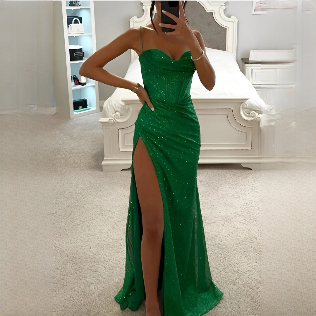 Nigella - Longue robe de soirée élégante