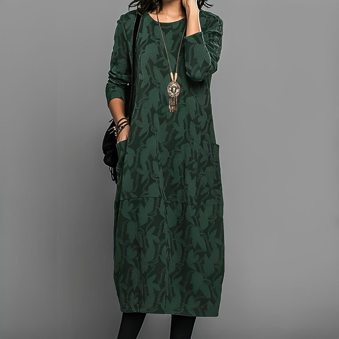 Alisha - Robe à manches longues élégante et stylée