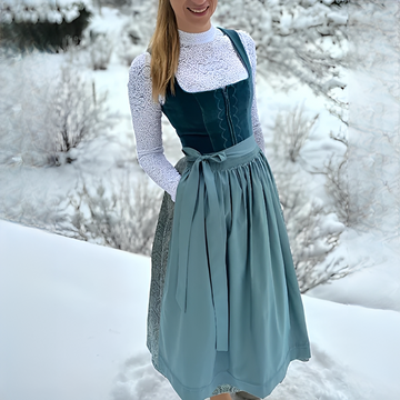 Muriel - Dirndl élégant pour Oktoberfest pour femmes (non doublé)