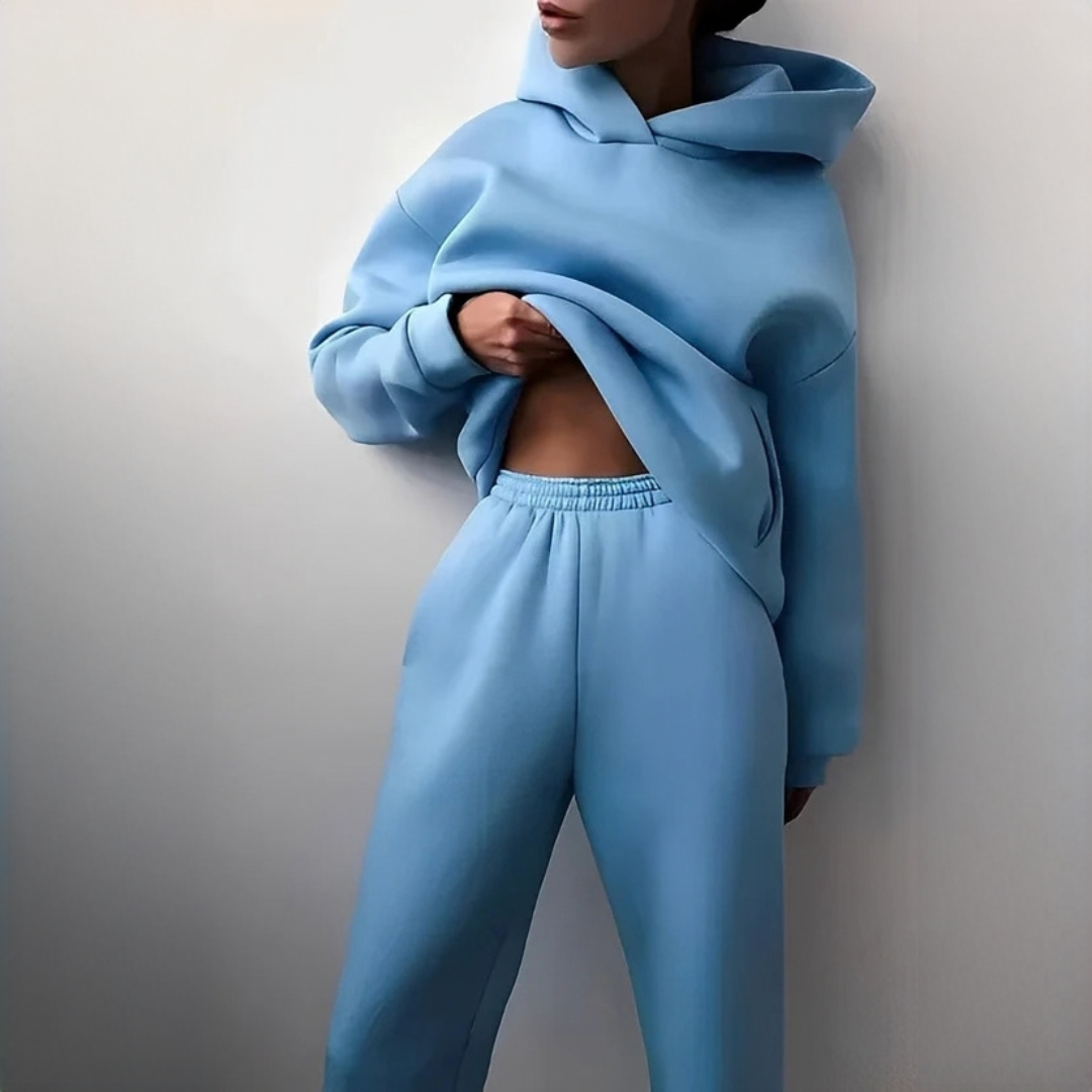 Adelia - Ensemble hoodie douillet et chaud