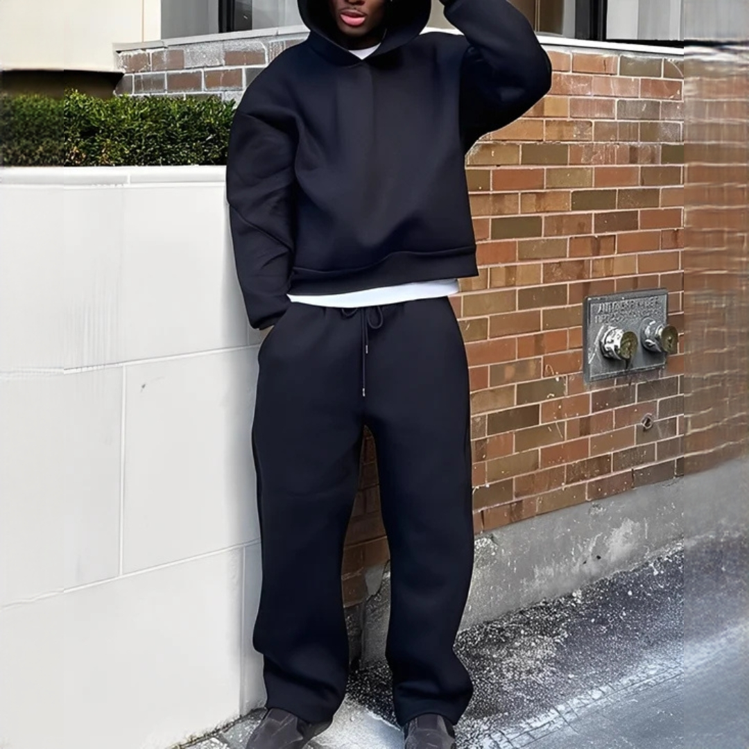 Marlon - Ensemble ample avec hoodie et pantalon
