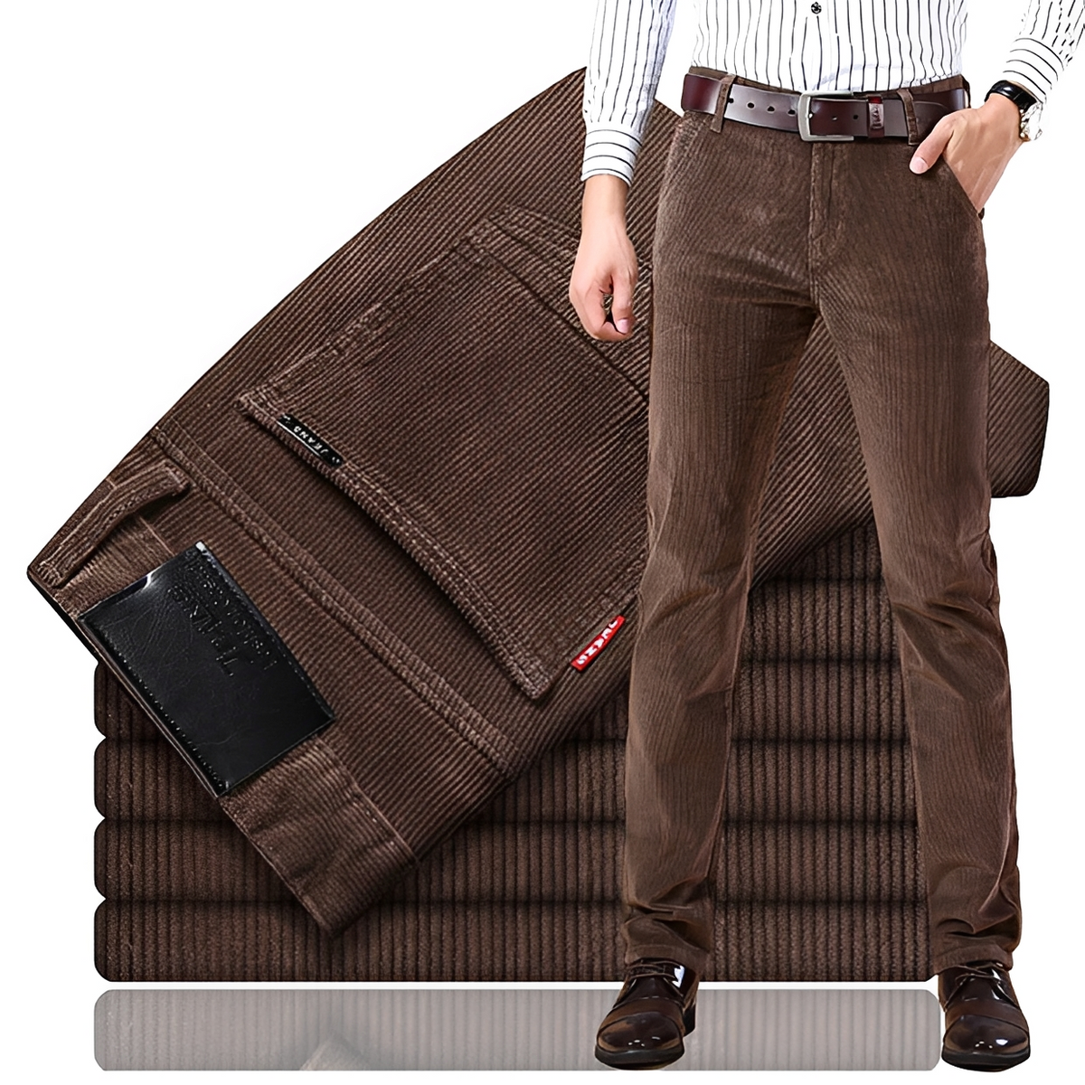 Jallen - Pantalon flexible et chic