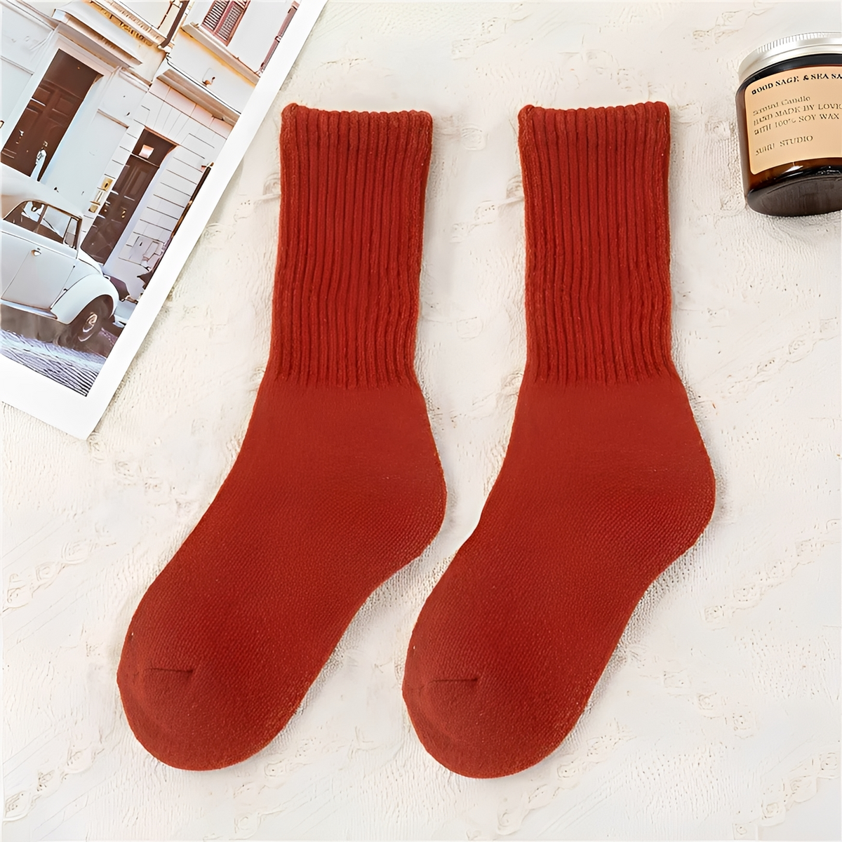 Carmella - Chaussettes douillettes et chaudes