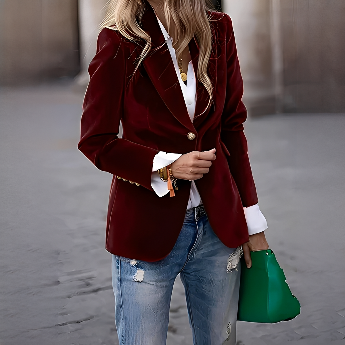 Alise - Blazer chaud, élégant et chic