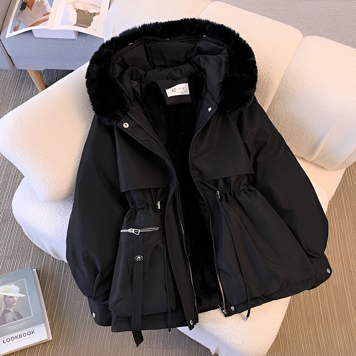 Rosita - Manteau élégant, chaud et agréable