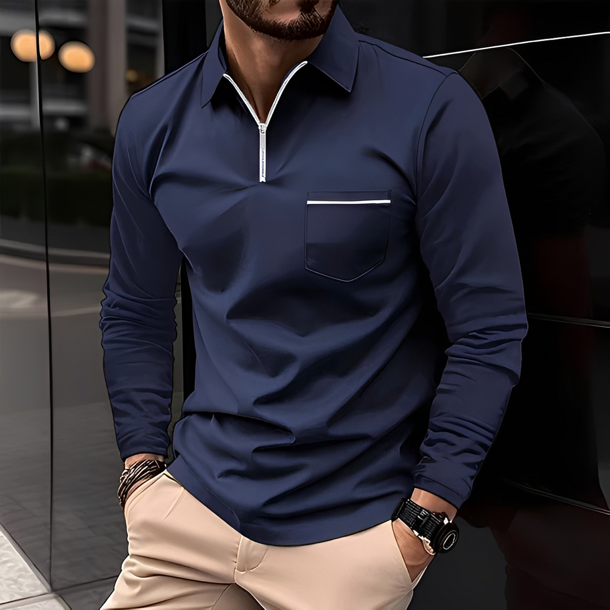Bernard - Chemise résistante à manches longues