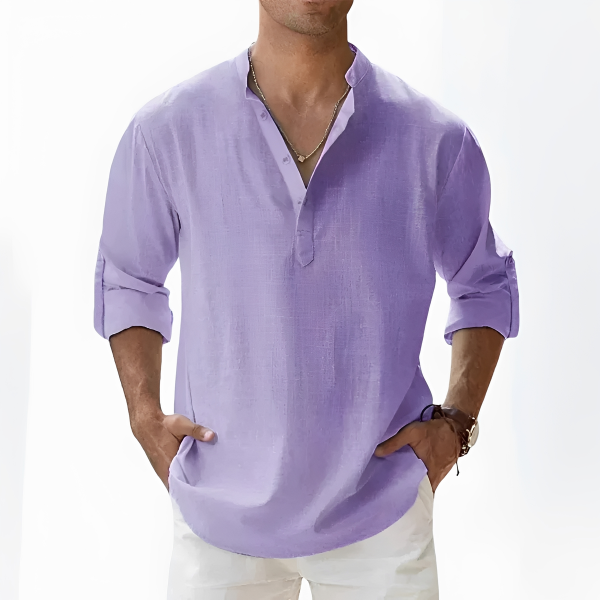 Luca - Chemise décontractée à manches longues