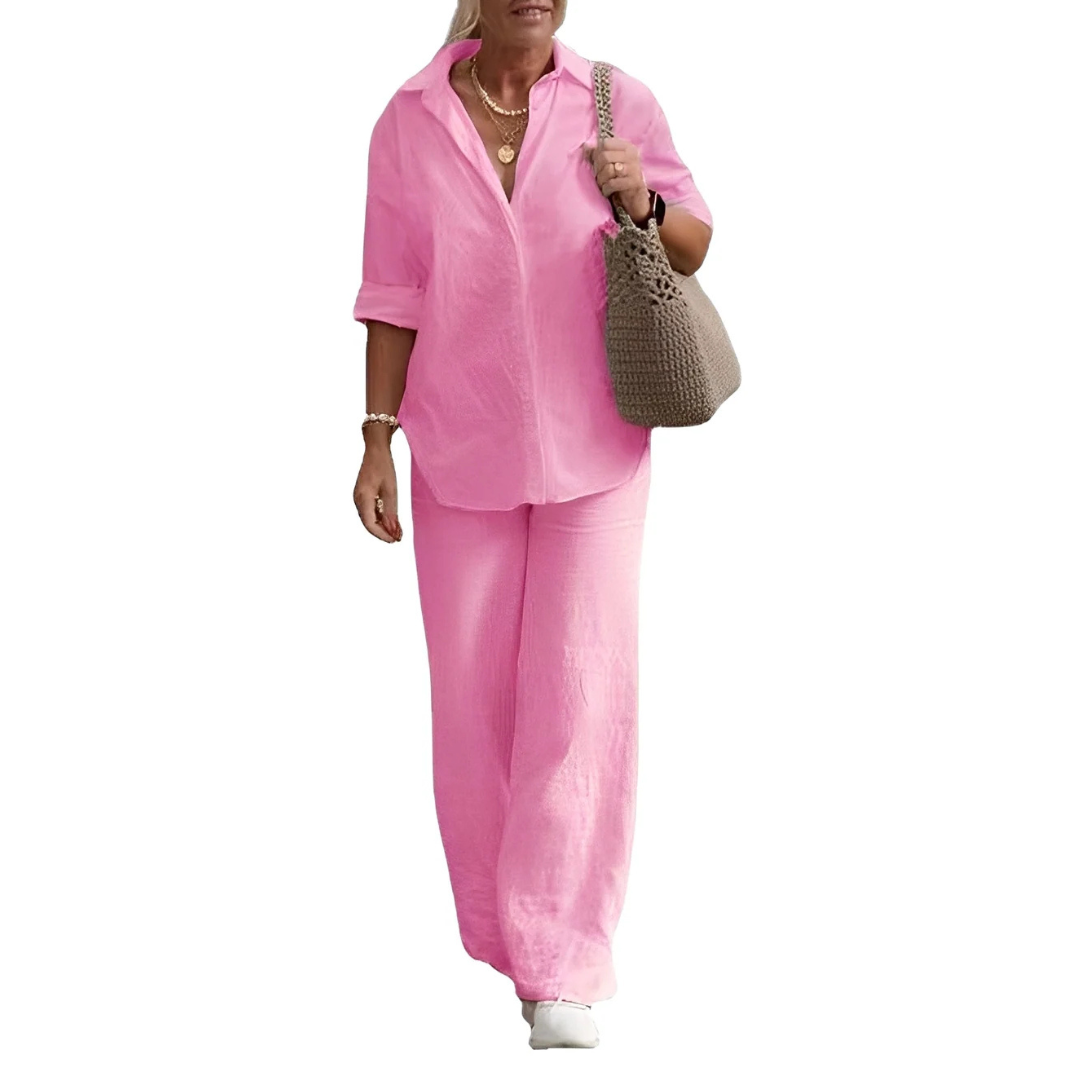 Earlyne - Ensemble de pantalon confortable