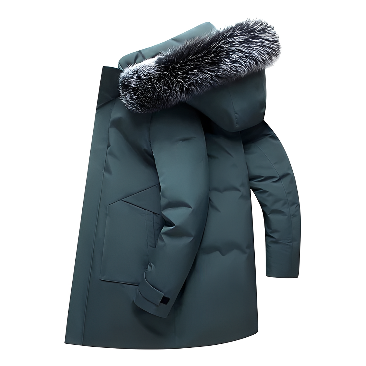 Kyle - Manteau avec capuche chaude et douillette