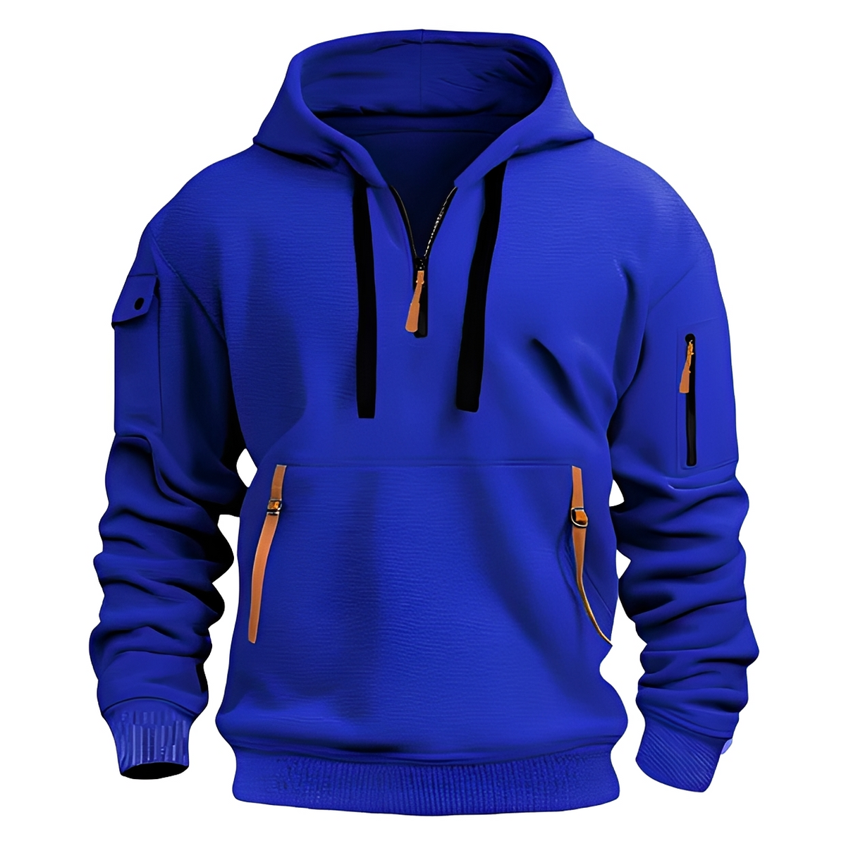 Burton - Sweat à capuche douillet avec demi-zip
