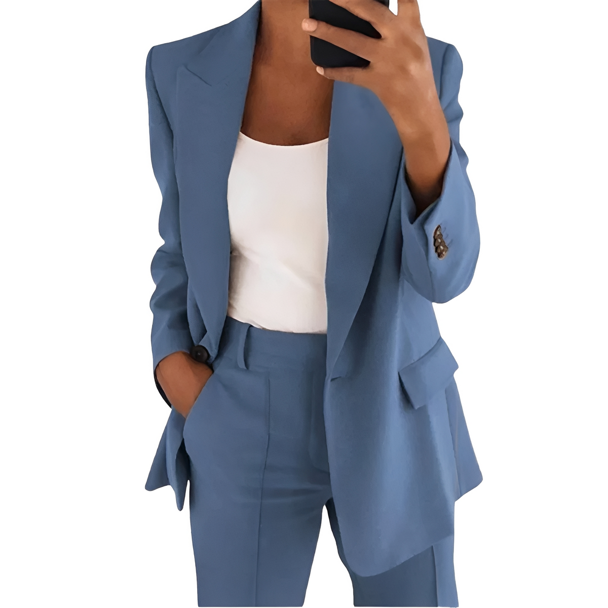 Johara - Ensemble décontracté composé de blazer et pantalon