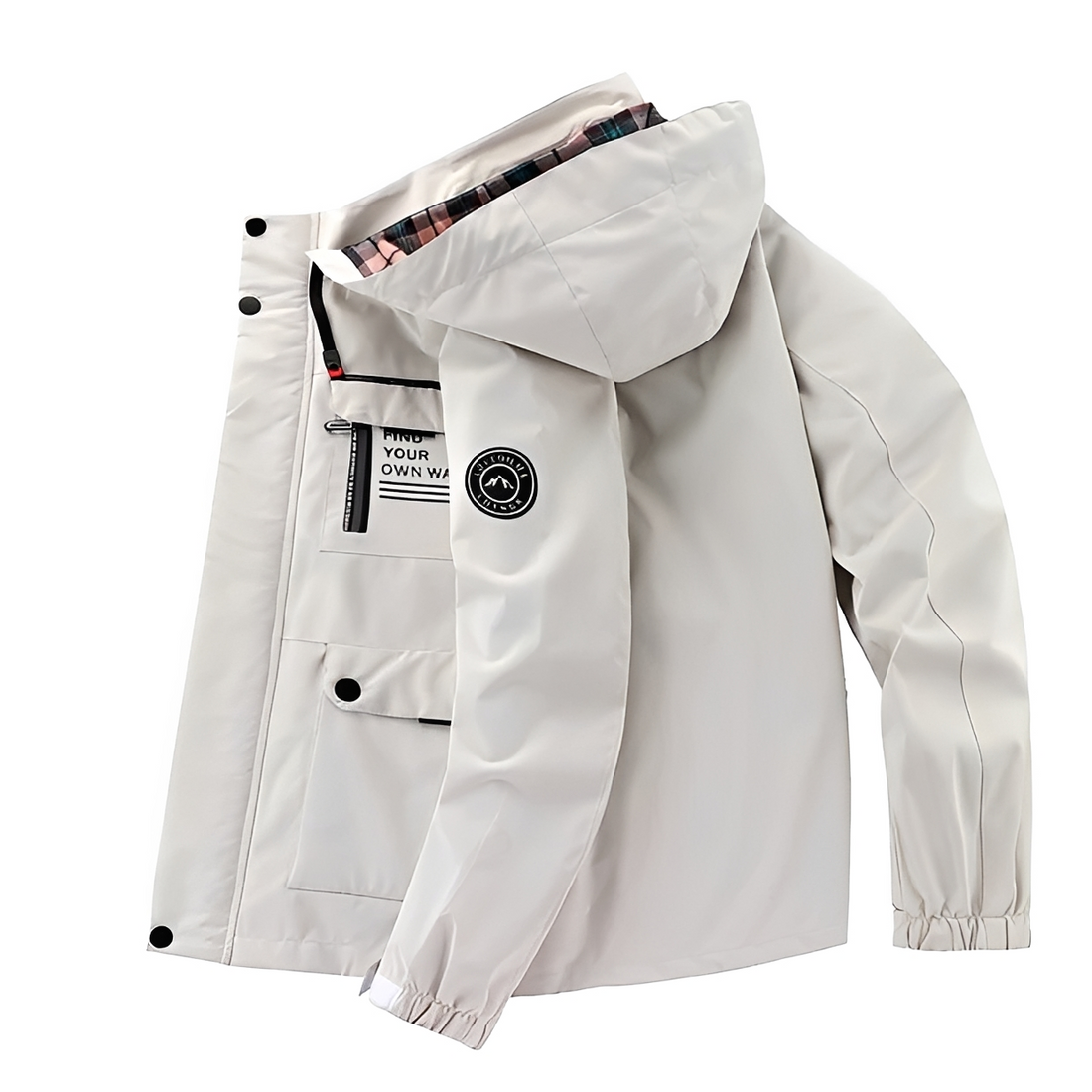 Luke - Manteau à capuche chaud et confortable