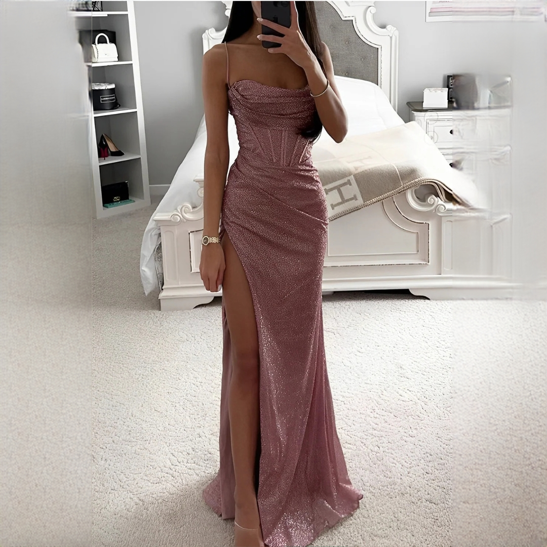 Nigella - Longue robe de soirée élégante