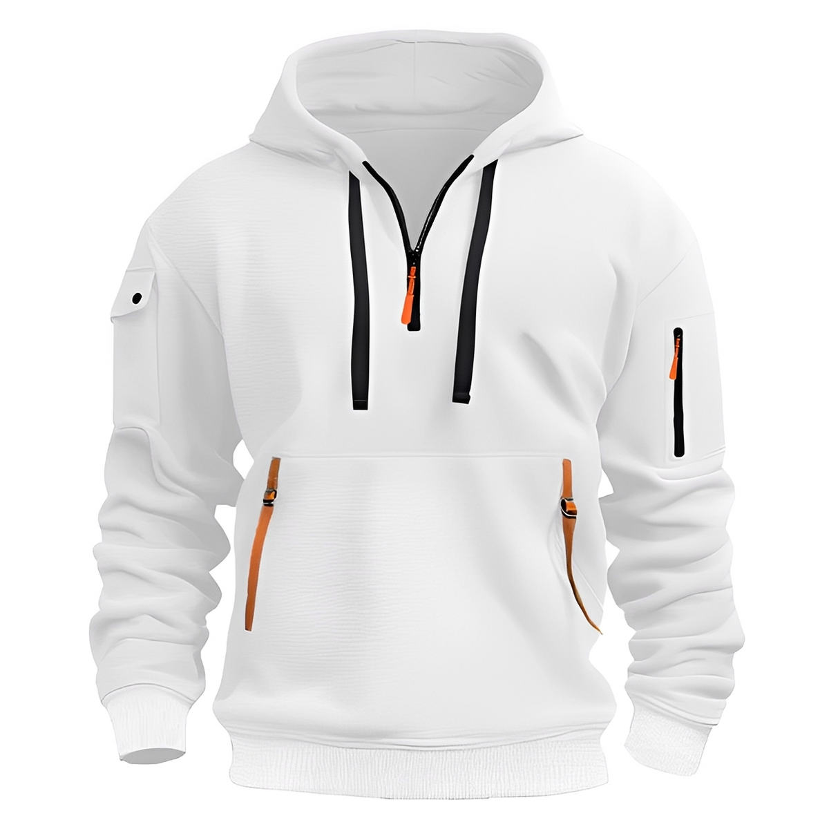 Burton - Sweat à capuche douillet avec demi-zip