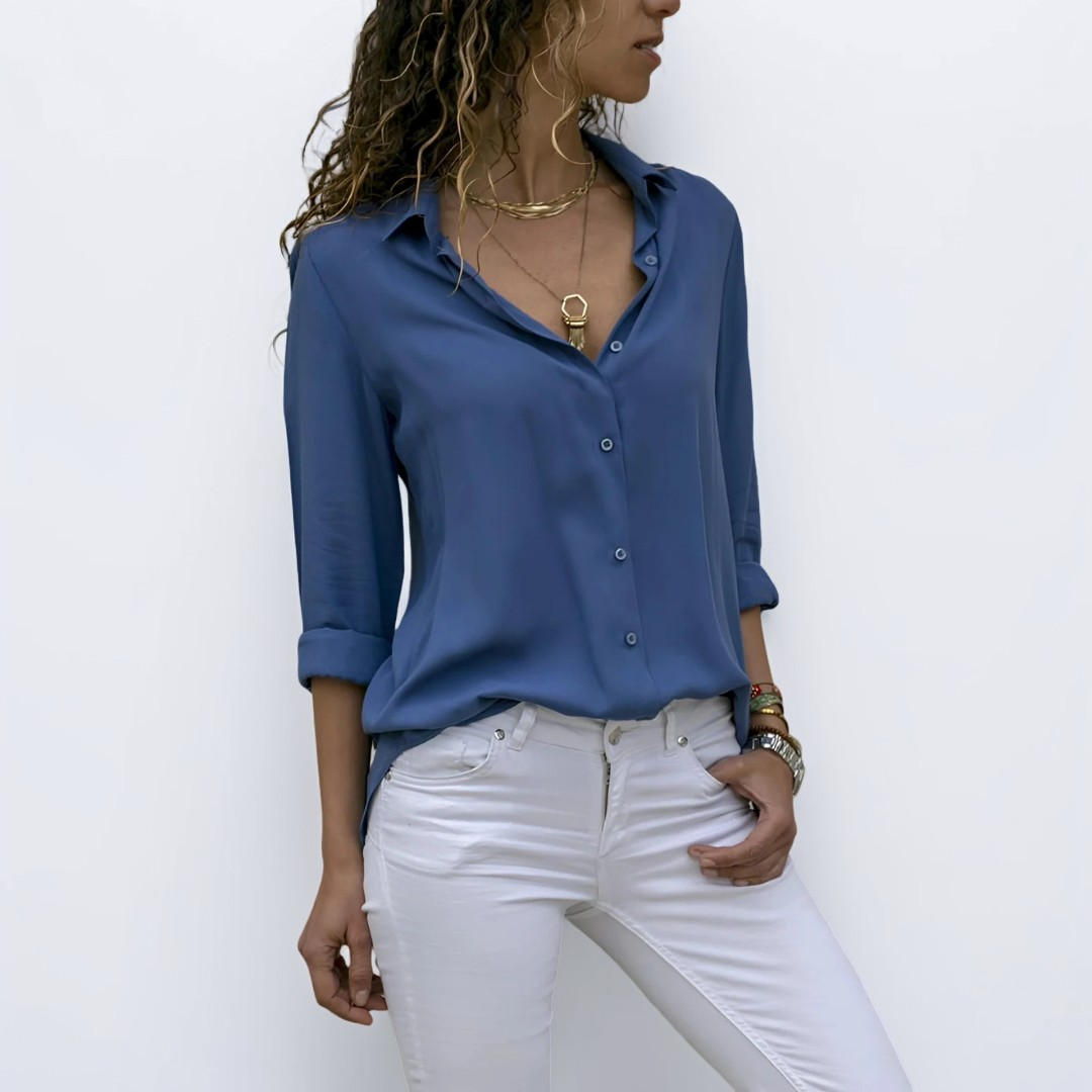 Delilah - Blouse élégante à manches longues