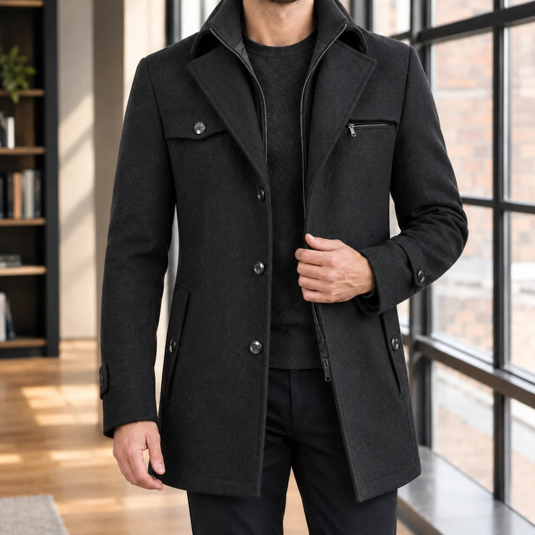 Andrew - Manteau élégant et classique