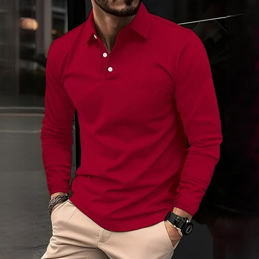 Brence - Chemise classique avec manches longues