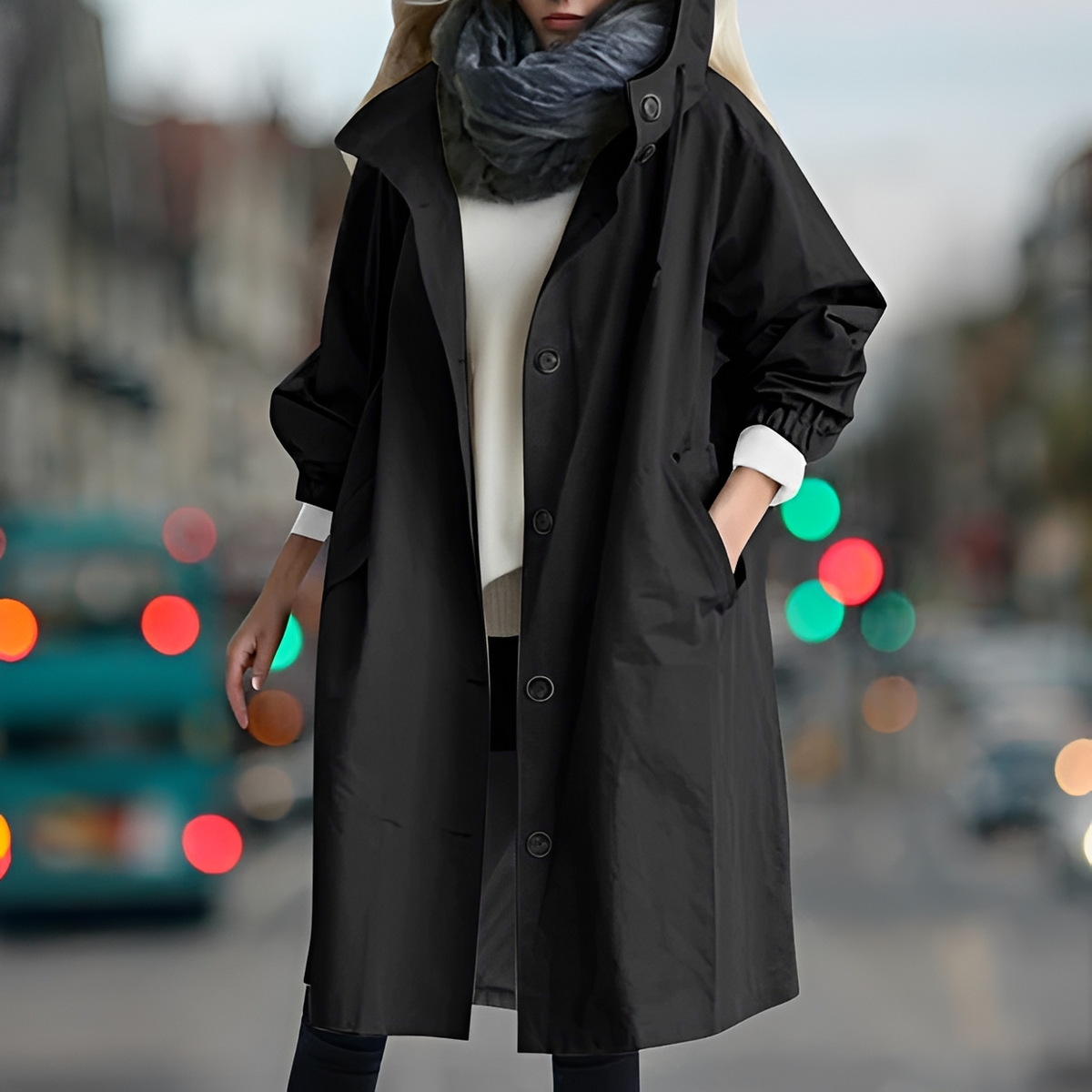 Ezza - Manteau imperméable élégant et confortable