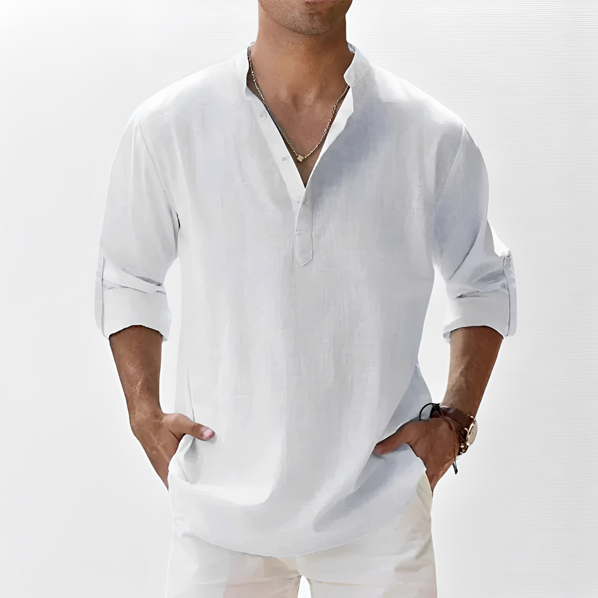 Luca - Chemise décontractée à manches longues