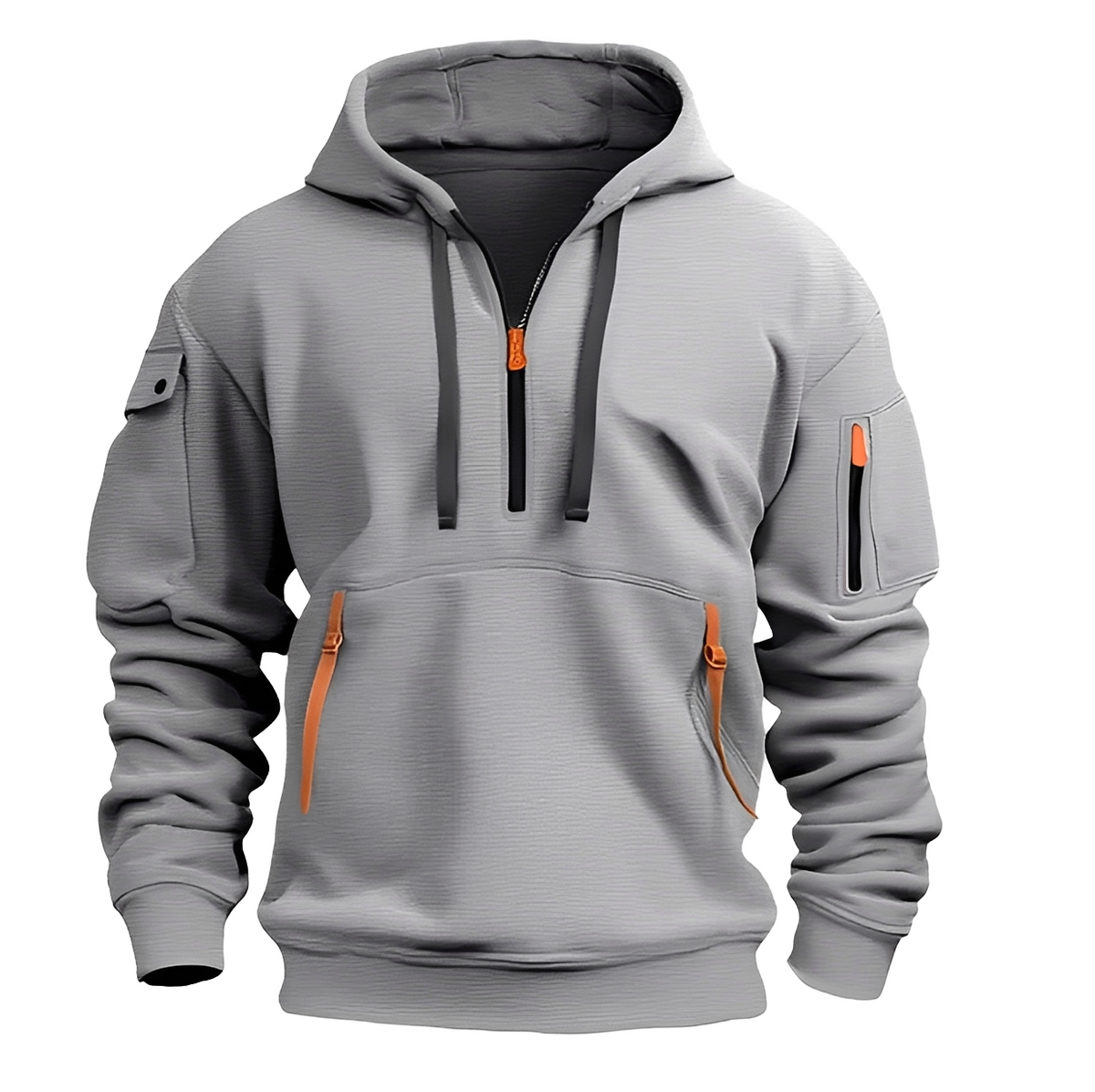 Burton - Sweat à capuche douillet avec demi-zip