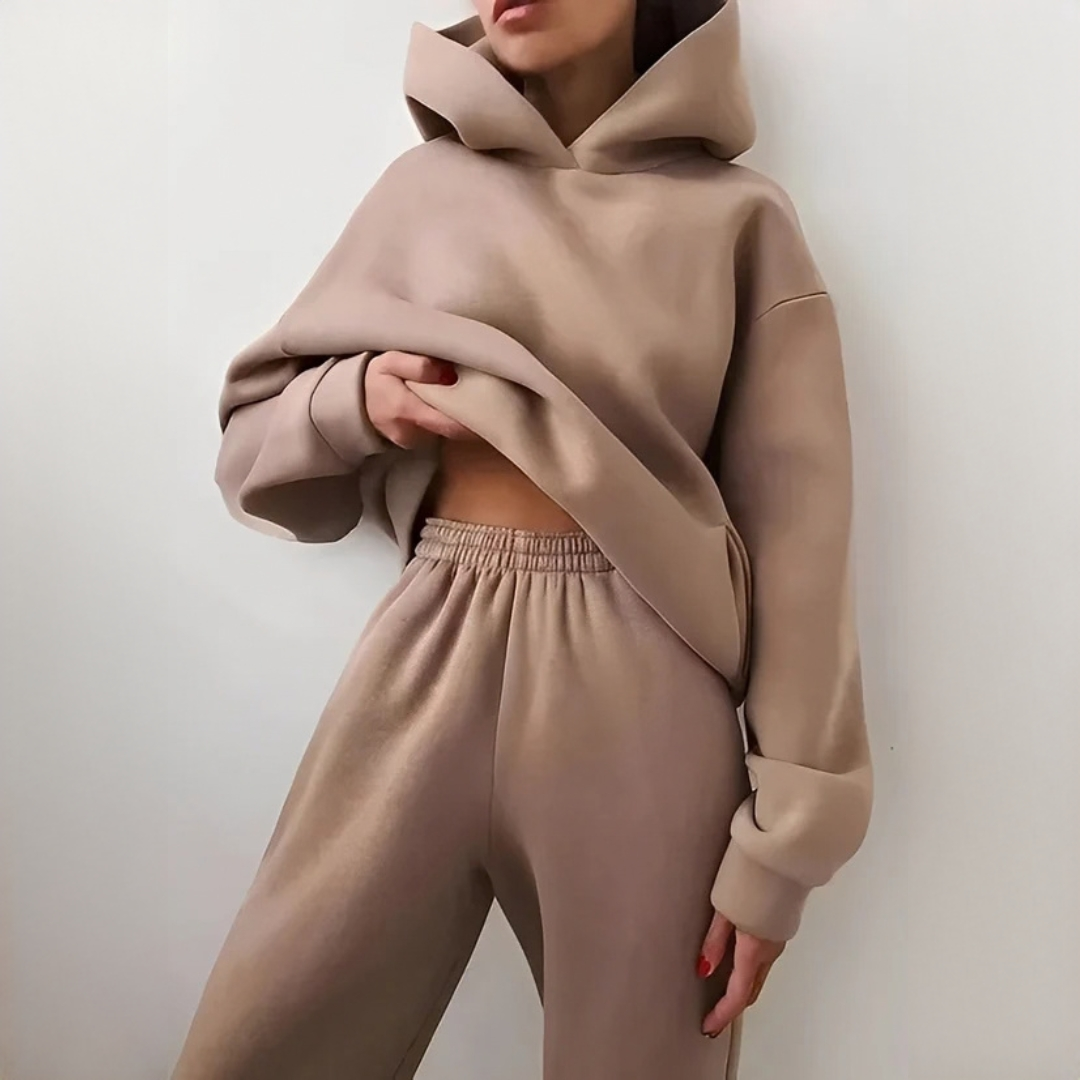 Adelia - Ensemble hoodie douillet et chaud