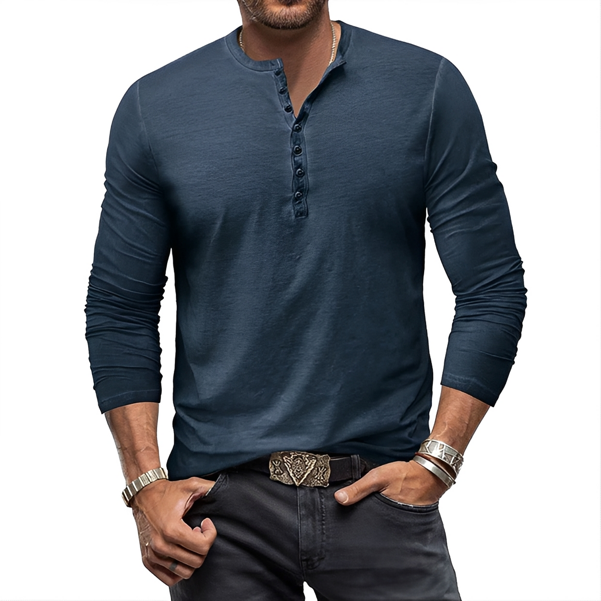 Clifford - Chemise classique avec patte de boutonnage