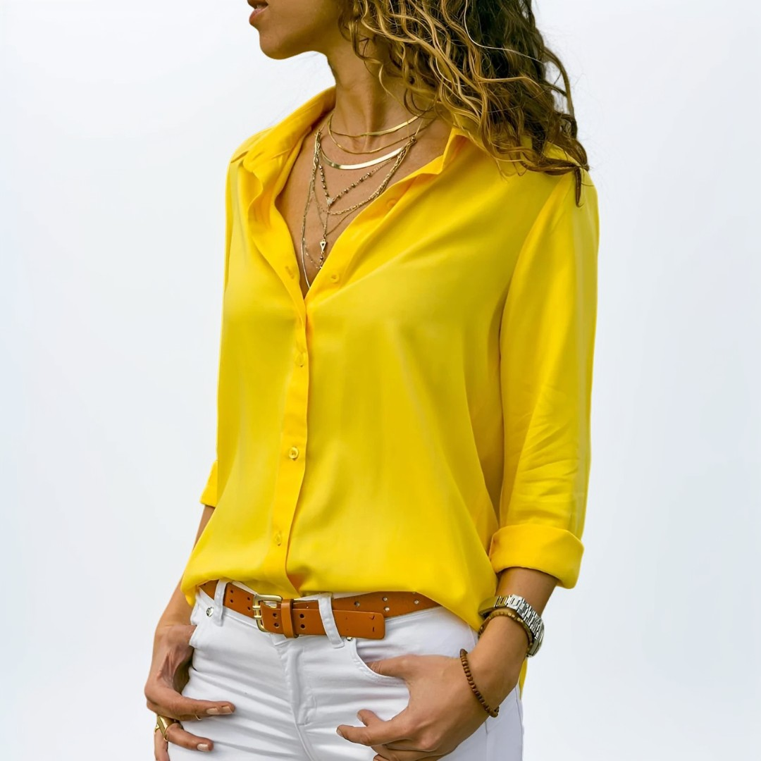 Delilah - Blouse élégante à manches longues