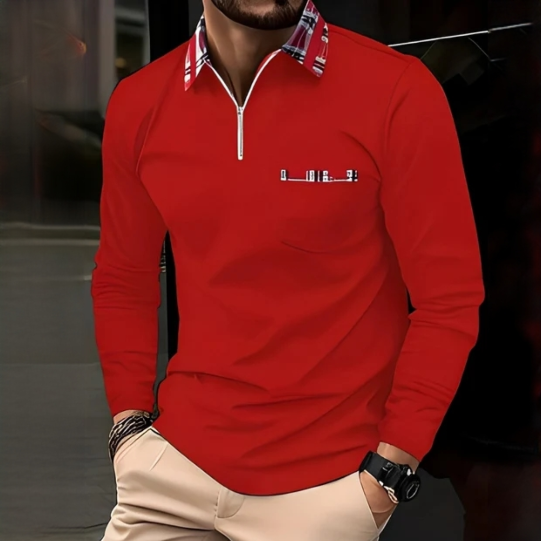 Florent - Chemise à manches longues décontractée