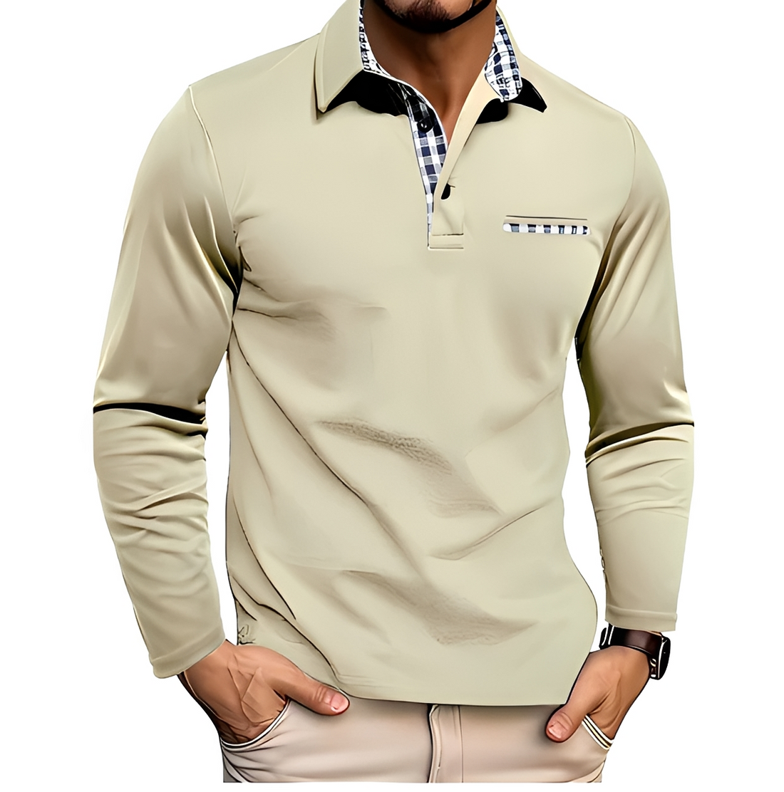 Shael - Chemise à manches longues classique et cosy