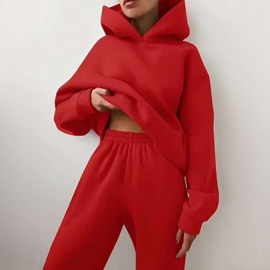 Adelia - Ensemble hoodie douillet et chaud