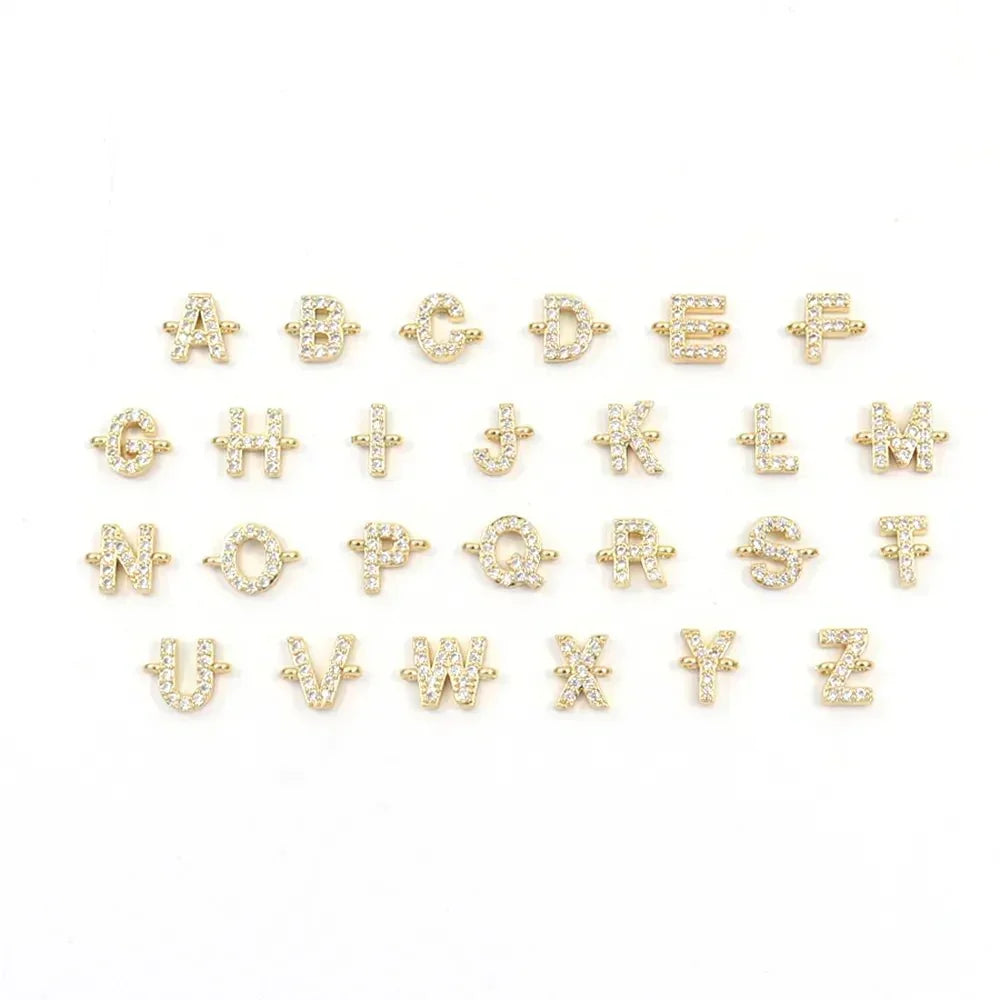 Calla – Bracelet ajustable avec initiale gravée