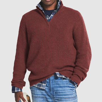 Constantine - Pull cachemire homme zippé