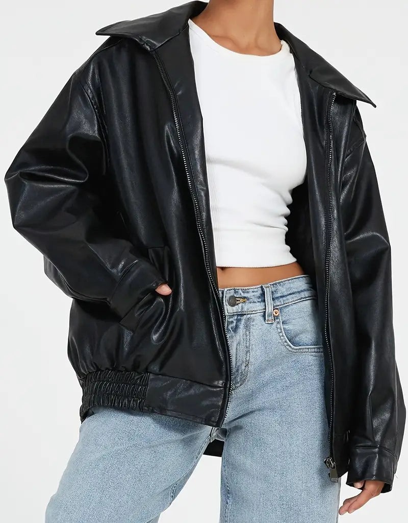 Althea - Le blouson cuir classique