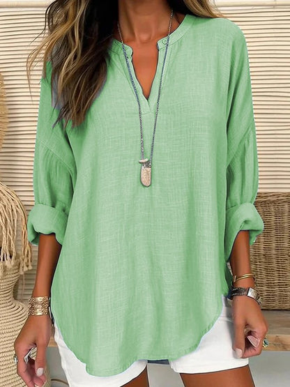 Eliza - Casual Linen Shirt