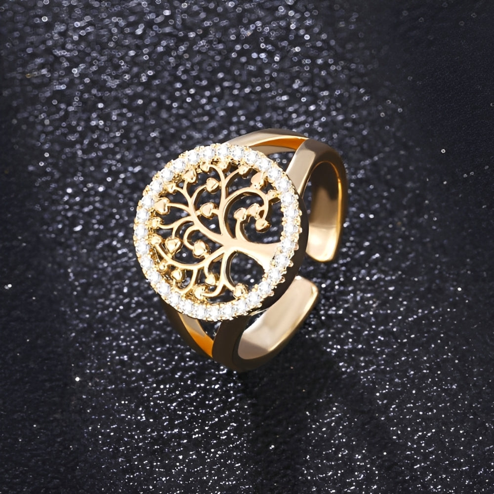 Yelina – bague arbre de la vie en or ou argent