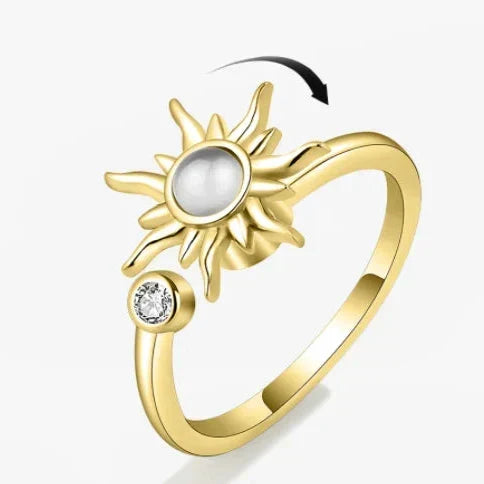 Helia – Bague solaire tournante et relaxante