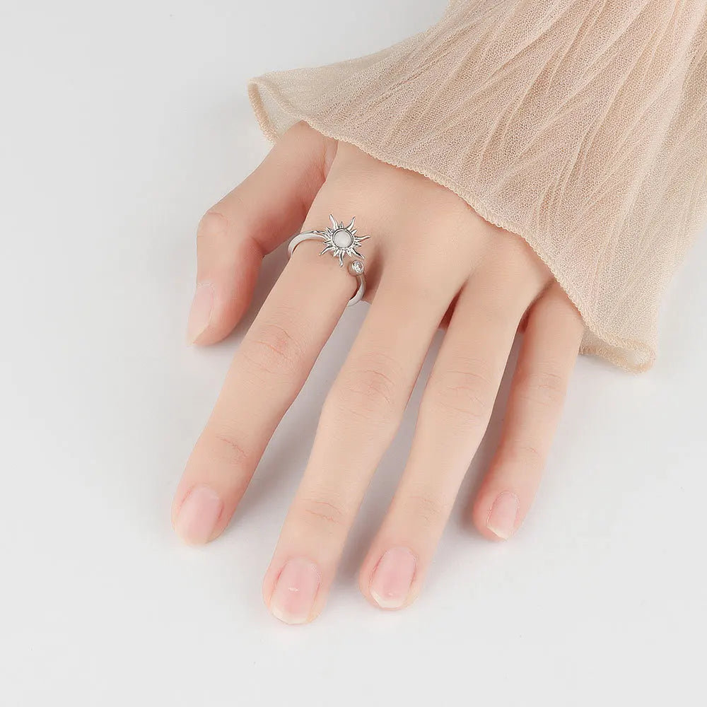 Helia – Bague solaire tournante et relaxante