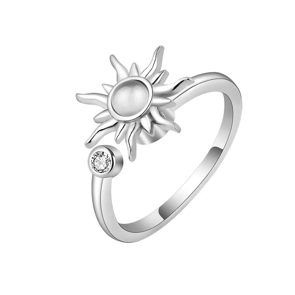 Helia – Bague solaire tournante et relaxante
